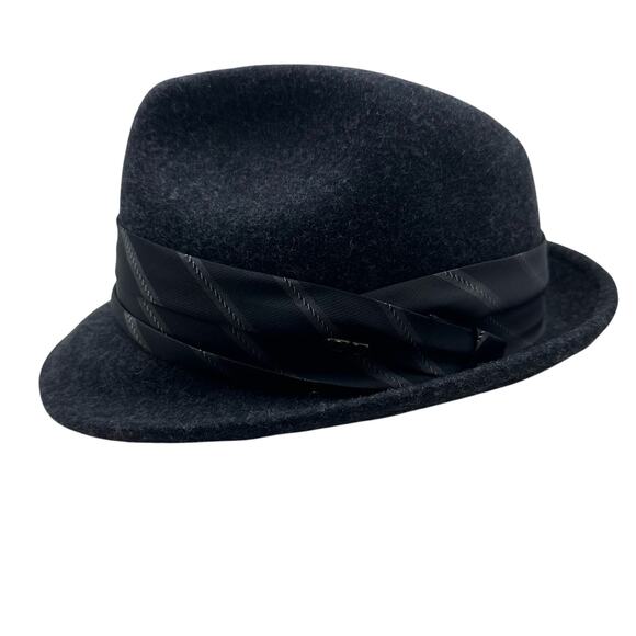 Scala Four Seasons Felt Soft 100% Wool Fedora Dorfman Pacific Hat Size Medium - Picture 2 of 9